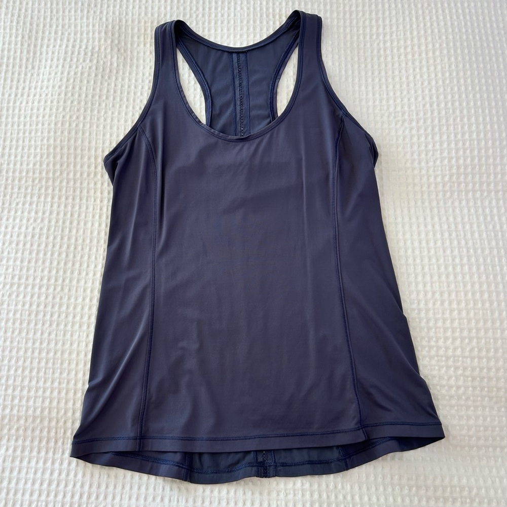 Lululemon Purple Racerback Tank Top